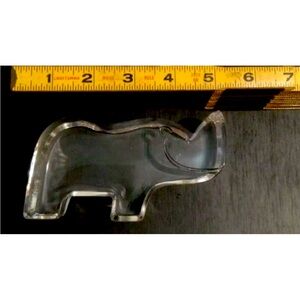 Kosta boda rhinoceros, rhino glass figure